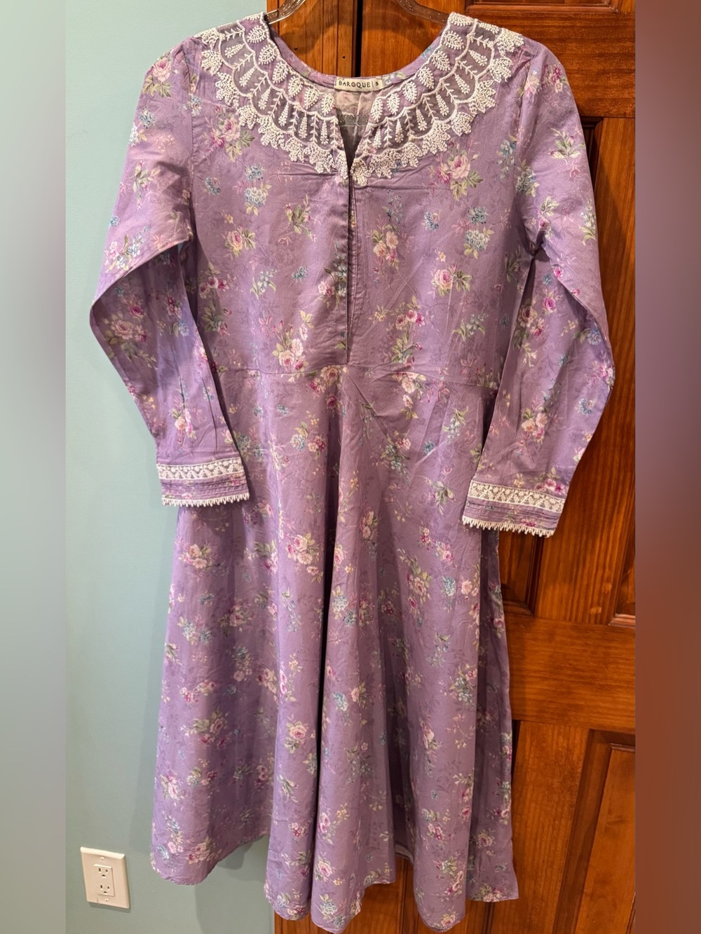 Pakistani Indian Ready To Wear Floral Dress